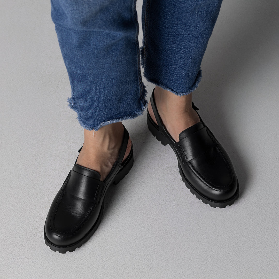 TATAR Slingback‑Loafer