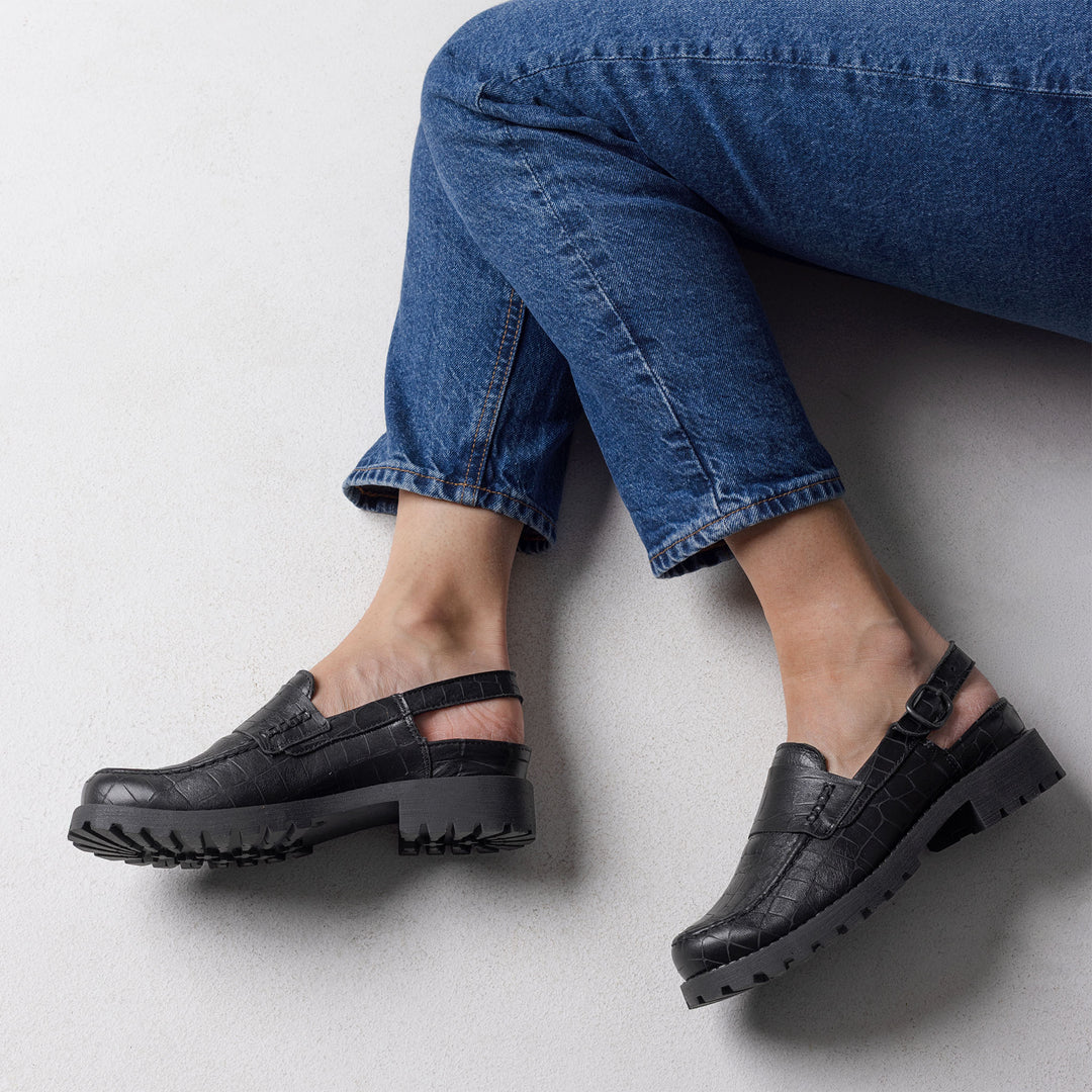 TATAR Zero Waste Slingback‑Loafer
