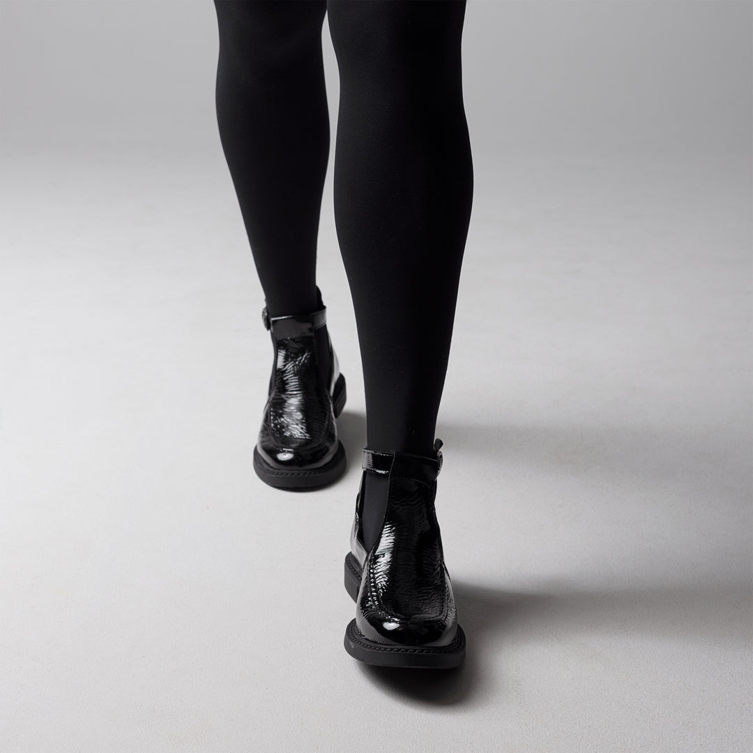 KRASSI hohe Mary Jane Schuhe