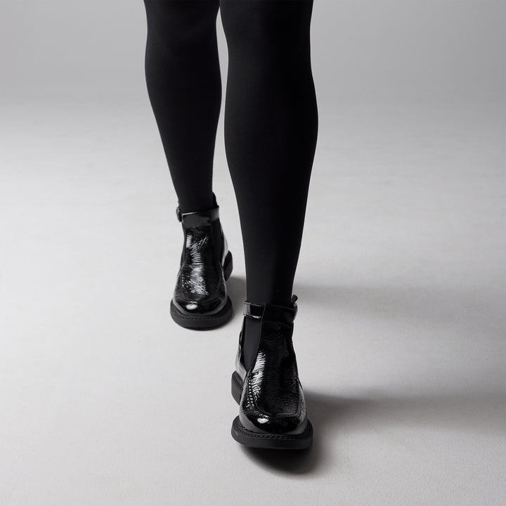 KRASSI hohe Mary Jane Schuhe