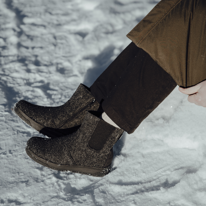 MALLA Damen GORE-TEX® Filz Chelsea-Stiefel