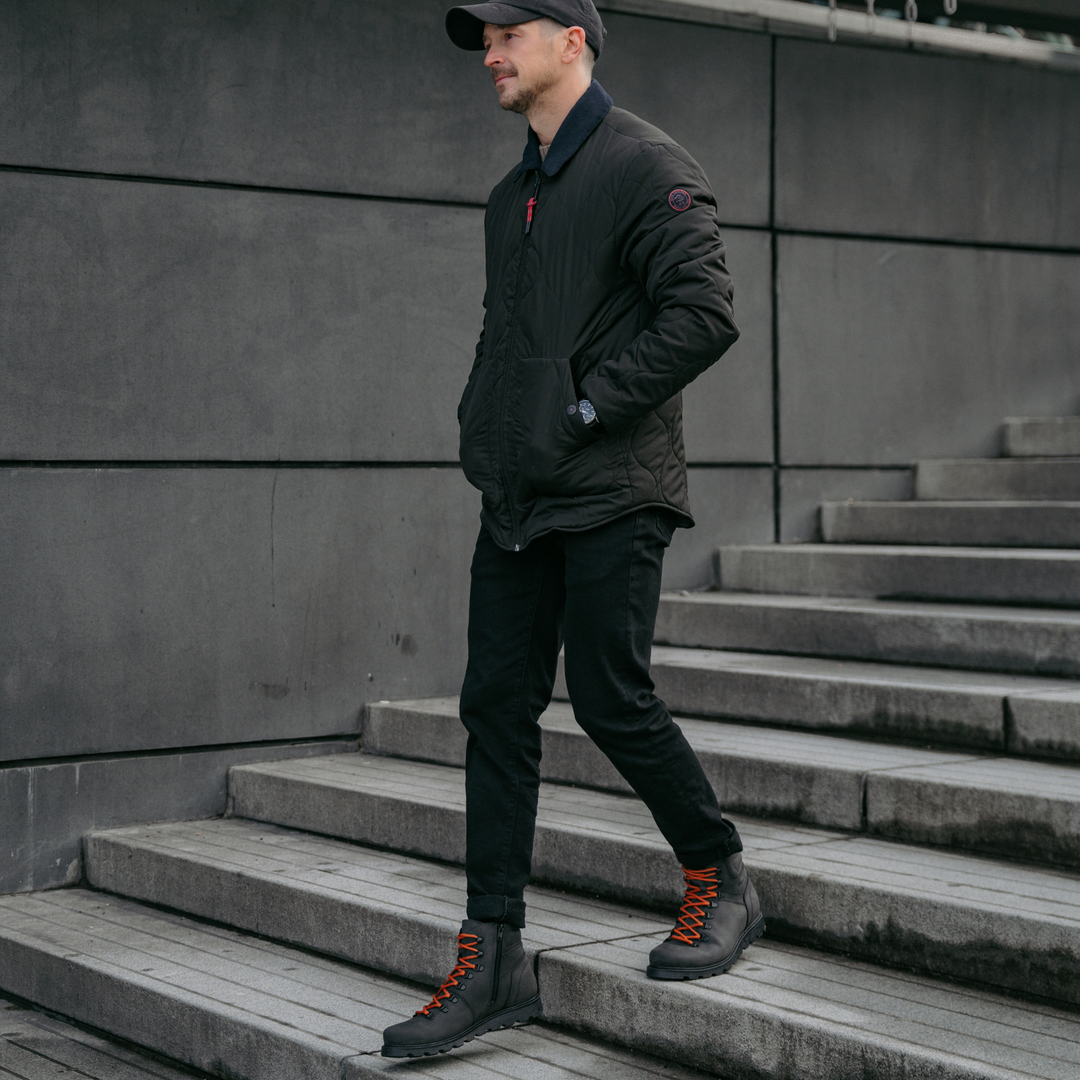 LUKKI Herren Zero Waste Stiefelette