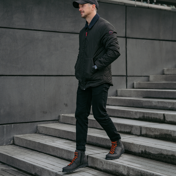 LUKKI Herren Zero Waste Stiefelette