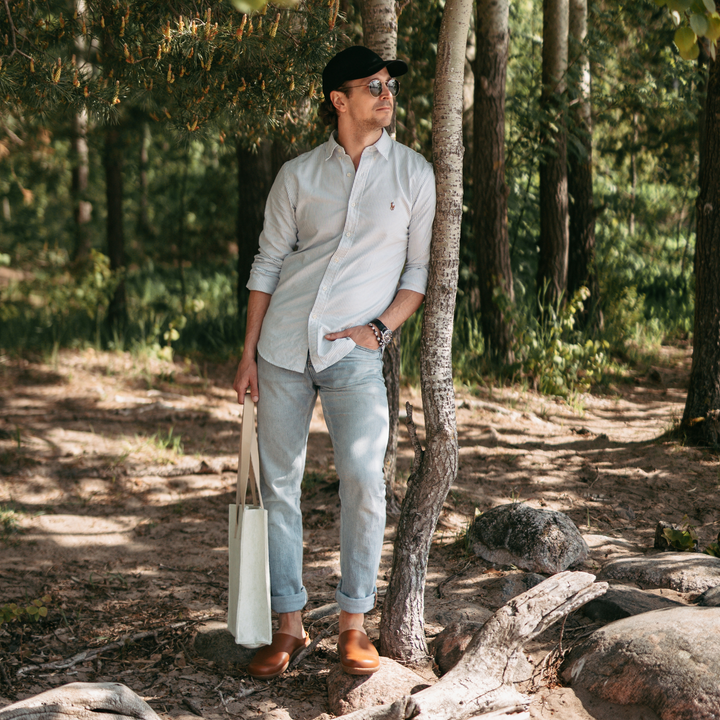 HUNAJA Herren-Slip-ons