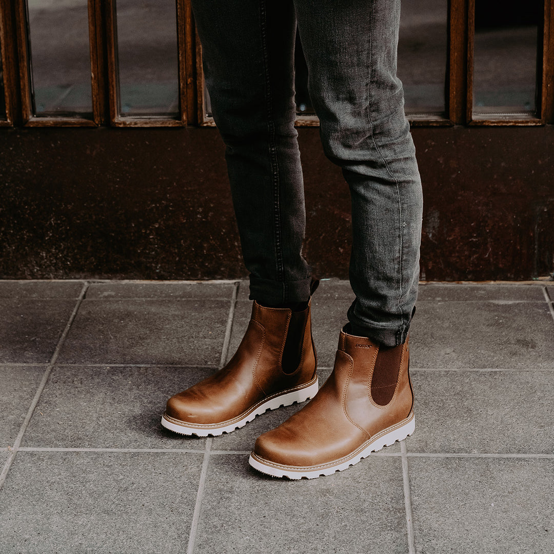 Outfit Herren Chelsea Boots Leder Men Chelsea Boots With Leather Upper