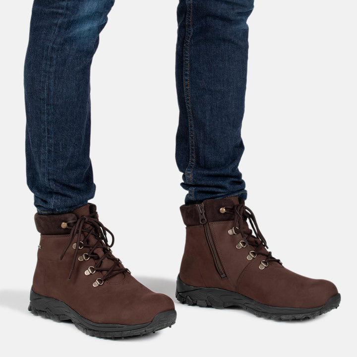 AHKIO Herren GORE-TEX® Spike Winterstiefel