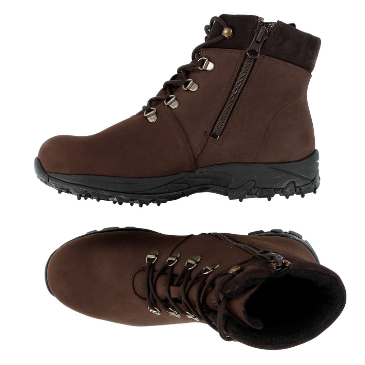 AHKIO Herren GORE-TEX® Spike Winterstiefel