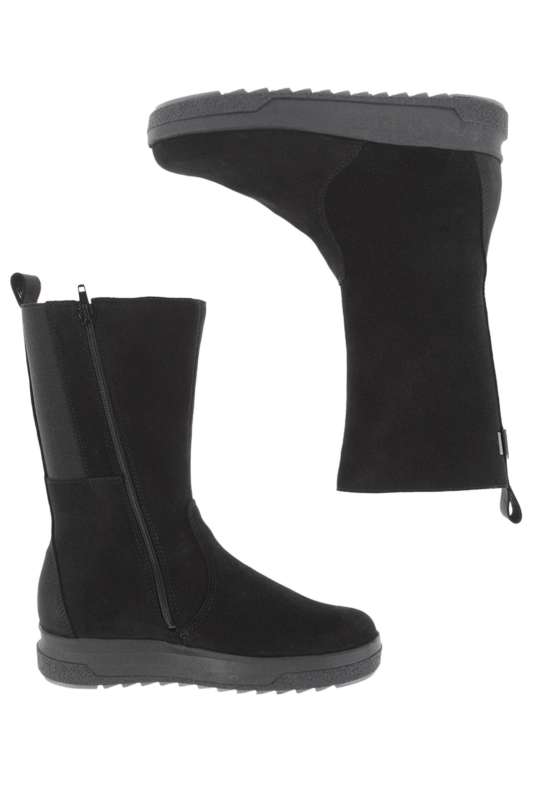 Damen Gefüttert Winterboots Damen Mit Lammfell Schuh Lederstiefel