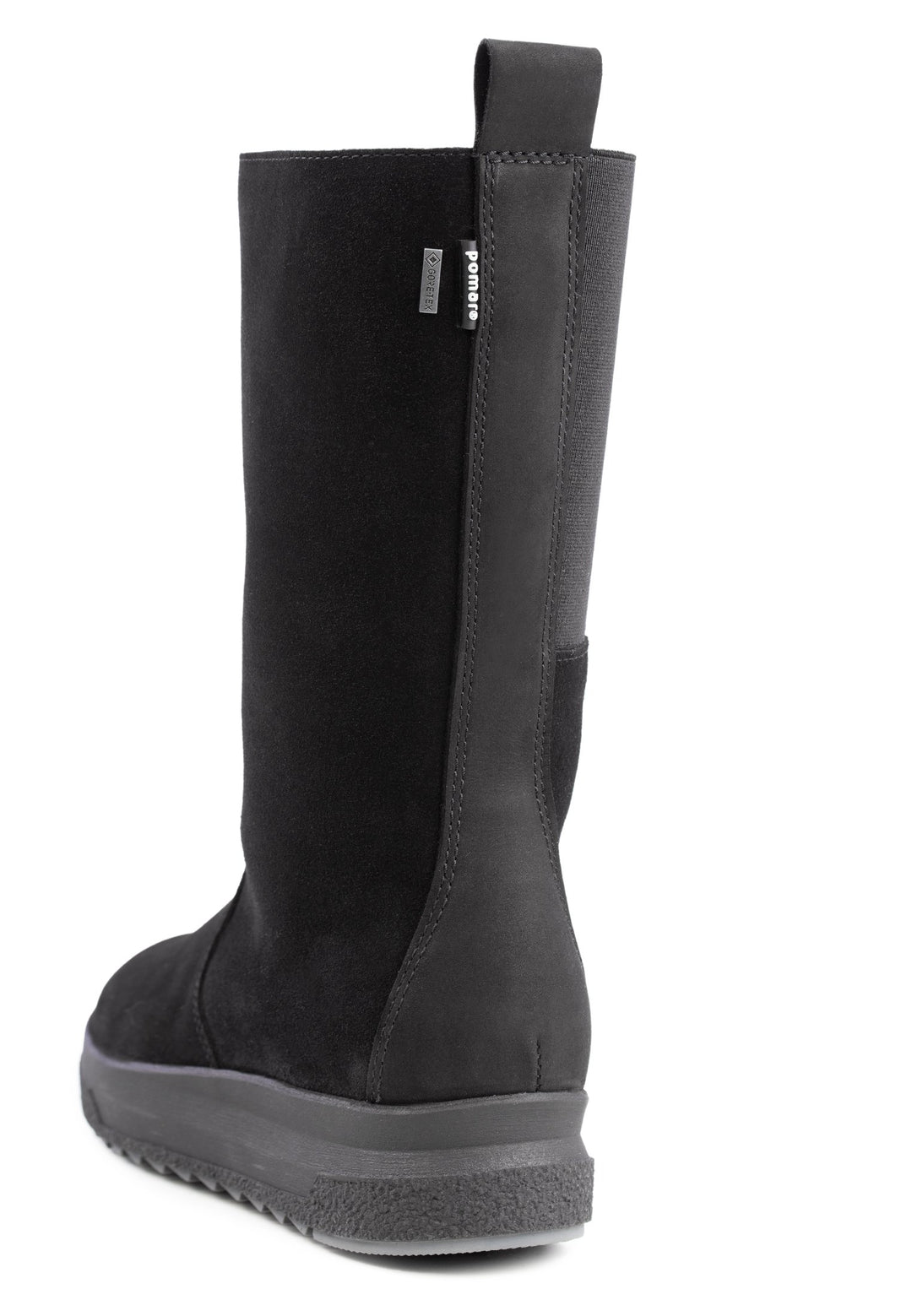 Pelz Stiefel Damen Schwarz Gefüttert Winterstiefel Damen Fell